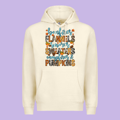Premium Hoodie Bonfires flannels