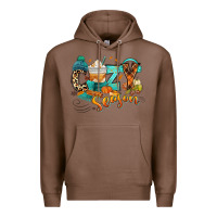 Chestnut Cozy season Fall Premium Hoodie - RanaPortraitStore