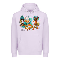 Lilac Cozy season Fall Premium Hoodie - RanaPortraitStore