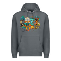 Rock Cozy season Fall Premium Hoodie - RanaPortraitStore