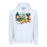 White Cozy season Fall Premium Hoodie - RanaPortraitStore
