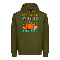 Army Green Cutest pumpkin in the patch Premium Hoodie - RanaPortraitStore