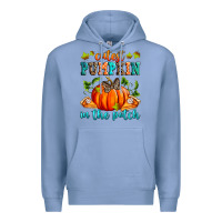 Colony Blue Cutest pumpkin in the patch Premium Hoodie - RanaPortraitStore