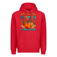 Red Cutest pumpkin in the patch Premium Hoodie - RanaPortraitStore