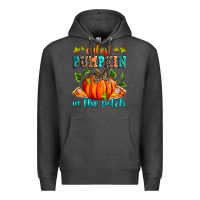 Charcoal Heather Cutest pumpkin in the patch Premium Hoodie - RanaPortraitStore