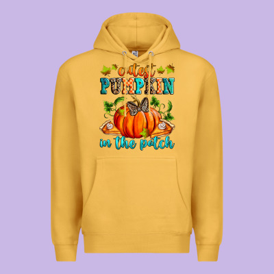 Premium Hoodie Cutest pumpkin in the patch
