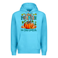 Ocean Blue Cutest pumpkin in the patch Premium Hoodie - RanaPortraitStore