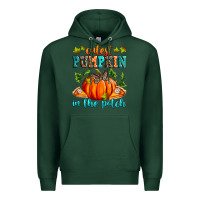 Sports Green Cutest pumpkin in the patch Premium Hoodie - RanaPortraitStore