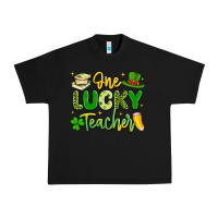 Black one lucky teacher Urban Heavy Tee - Artiststas