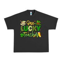 Pigment Black one lucky teacher Urban Heavy Tee - Artiststas