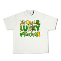 Pistachio one lucky teacher Urban Heavy Tee - Artiststas