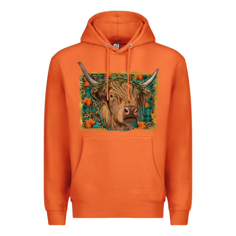 Fall Cow Premium Hoodie by RanaPortraitStore | Teevron