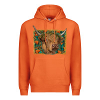 Carrot Fall Cow Premium Hoodie - RanaPortraitStore