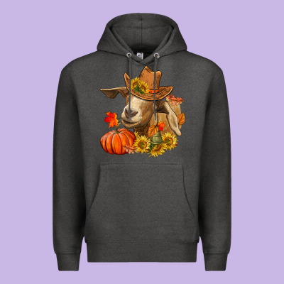 Premium Hoodie Fall Goat