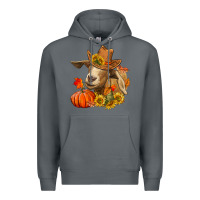 Rock Fall Goat Premium Hoodie - RanaPortraitStore
