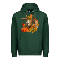 Sports Green Fall Goat Premium Hoodie - RanaPortraitStore