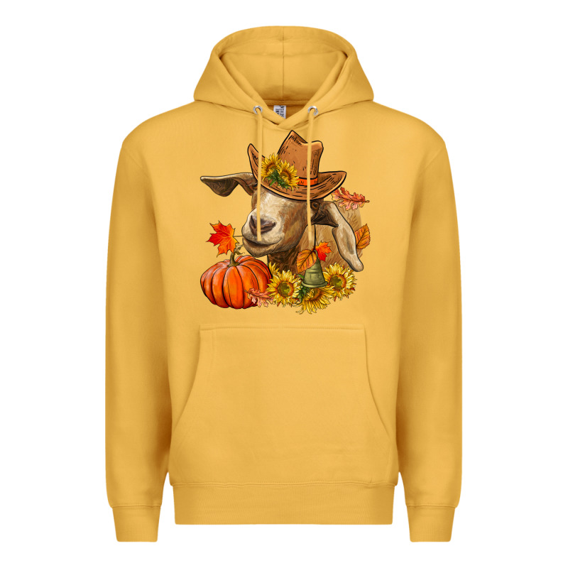 Fall Goat Premium Hoodie by RanaPortraitStore | Teevron
