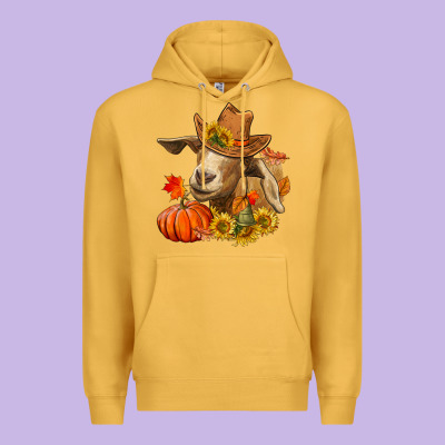 Premium Hoodie Fall Goat