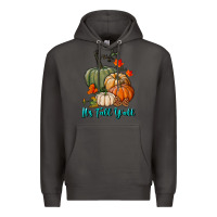 Smoke Happy Fall Y'all Pumpkins Premium Hoodie - RanaPortraitStore
