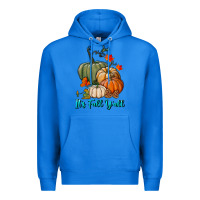 True Royal Happy Fall Y'all Pumpkins Premium Hoodie - RanaPortraitStore