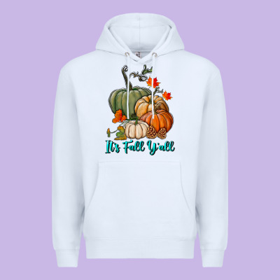 Premium Hoodie Happy Fall Y'all Pumpkins