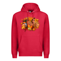 Cardinal Fall sneaker and heel afro woman Premium Hoodie - RanaPortraitStore