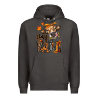 Smoke Hay Fall heifer Premium Hoodie - RanaPortraitStore