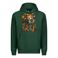 Sports Green Hay Fall heifer Premium Hoodie - RanaPortraitStore