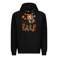 Black Hay Fall heifer Premium Hoodie - RanaPortraitStore