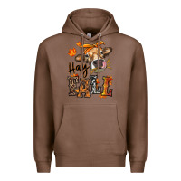 Chestnut Hay Fall heifer Premium Hoodie - RanaPortraitStore