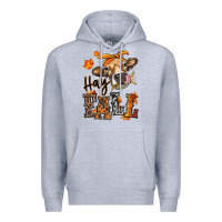 Heather Grey Hay Fall heifer Premium Hoodie - RanaPortraitStore