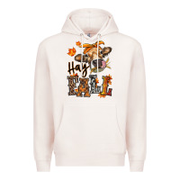 Pale Pink Hay Fall heifer Premium Hoodie - RanaPortraitStore