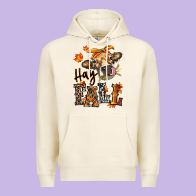 Premium Hoodie Hay Fall heifer