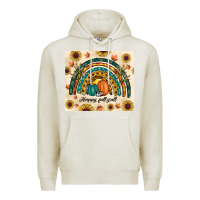 Oatmeal Heather Happy Fall y'all Premium Hoodie - RanaPortraitStore