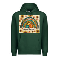 Sports Green Happy Fall y'all Premium Hoodie - RanaPortraitStore