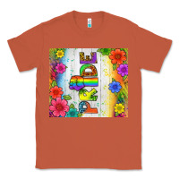 Copper LGBTQ+ Pride With Flower Tumbler Classic Tee - BundleAndBundleShop