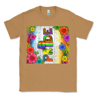 Toasted Coconut LGBTQ+ Pride With Flower Tumbler Classic Tee - BundleAndBundleShop