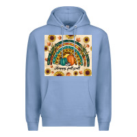 Colony Blue Happy Fall y'all Premium Hoodie - RanaPortraitStore