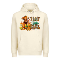 Sandshell Hay there Fall pumpkin heifer Premium Hoodie - RanaPortraitStore