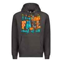 Smoke I love Fall most of all Premium Hoodie - RanaPortraitStore