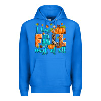 True Royal I love Fall most of all Premium Hoodie - RanaPortraitStore