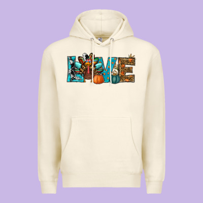 Premium Hoodie Love Thanksgivings Turkey
