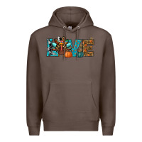 Coffee Love Thanksgivings Turkey Premium Hoodie - RanaPortraitStore