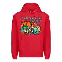 Red I will sing of the goodness of God Psalm 89:1 Premium Hoodie - RanaPortraitStore