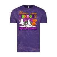 Cloud Purple theres some horrors in this house Vintage Tee - Artiststas
