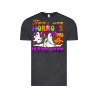 Vintage Black theres some horrors in this house Vintage Tee - Artiststas