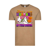Vintage Coffee theres some horrors in this house Vintage Tee - Artiststas