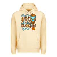 Pina Colada Just a girl who loves pumpkin spice Premium Hoodie - RanaPortraitStore