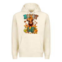 Hay There Fall Pumpkin Heifer Premium Hoodie | Teevron