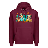Burgundy But i think i love Fall most of all gnome Premium Hoodie - RanaPortraitStore